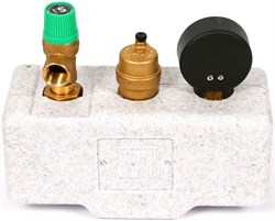 Группа безопасности котла Uni-Fitt, сталь, до 50 кВт, теплоизоляция - фото 72560 Группа безопасности котла Uni-Fitt, сталь, до 50 кВт, теплоизоляция - фото 72560