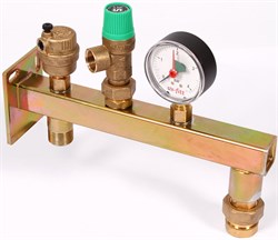 Консоль для расширительного бака с группой безопасности котла и отсечным клапаном Uni-Fitt - фото 72573 Консоль для расширительного бака с группой безопасности котла и отсечным клапаном Uni-Fitt - фото 72573