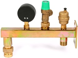 Консоль для расширительного бака с группой безопасности котла и отсечным клапаном Uni-Fitt - фото 72574 Консоль для расширительного бака с группой безопасности котла и отсечным клапаном Uni-Fitt - фото 72574