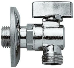 Кран шаровый Arco угловой, с фильтром груб очистки НР 1/2" х 1/2" - фото 72964