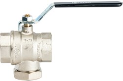 Кран шаровый Stout SVF ВВ с фильтром (ручка) 1 1/4" - фото 72990