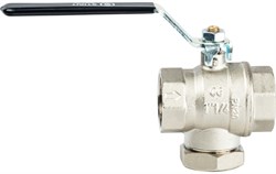 Кран шаровый Stout SVF ВВ с фильтром (ручка) 1 1/4" - фото 72991