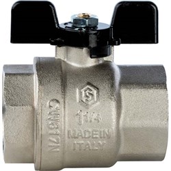 Кран шаровый Stout SVB ВВ (бабочка) 1 1/4" - фото 73107 Кран шаровый Stout SVB ВВ (бабочка) 1 1/4" - фото 73107