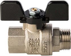 Кран шаровый Stout SVB НВ (бабочка) 1/2" - фото 73113 Кран шаровый Stout SVB НВ (бабочка) 1/2" - фото 73113