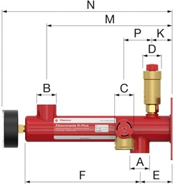Консоль настенного монтажа Flamco Flexconsole R plus 3/4" - фото 73304