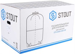 Расширительный бак Stout для отопления со сменной мембраной 100 л - фото 73428 Расширительный бак Stout для отопления со сменной мембраной 100 л - фото 73428