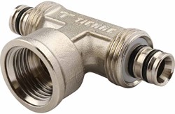 Тройник Tiemme ВР 20 х 3/4" х 20 - фото 74159