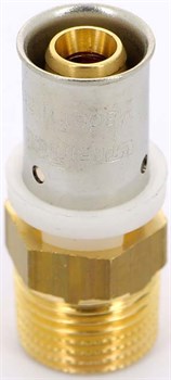 Муфта НР пресс для мeталлопластиковых труб Uni-Fitt 16 x 3/4" - фото 74738 Муфта НР пресс для мeталлопластиковых труб Uni-Fitt 16 x 3/4" - фото 74738