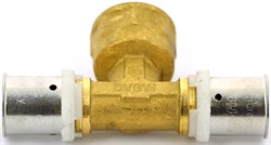 Тройник ВР пресс для мeталлопластиковых труб Uni-Fitt 26 x 3/4" - фото 74974 Тройник ВР пресс для мeталлопластиковых труб Uni-Fitt 26 x 3/4" - фото 74974