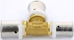 Тройник редукционный пресс для мeталлопластиковых труб Uni-Fitt 26 x 26 x 20 - фото 75022 Тройник редукционный пресс для мeталлопластиковых труб Uni-Fitt 26 x 26 x 20 - фото 75022