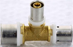 Тройник редукционный пресс для мeталлопластиковых труб Uni-Fitt 26 x 16 x 20 - фото 75035 Тройник редукционный пресс для мeталлопластиковых труб Uni-Fitt 26 x 16 x 20 - фото 75035