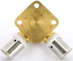 Водорозетка проходная пресс для мeталлопластиковых труб Uni-Fitt 16 x 1/2" (H=52mm) - фото 75040 Водорозетка проходная пресс для мeталлопластиковых труб Uni-Fitt 16 x 1/2" (H=52mm) - фото 75040