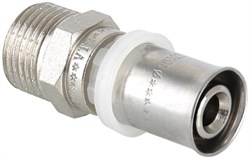 Муфта НР пресс для мeталлопластиковых труб Valtec 16 x 1/2" - фото 75085