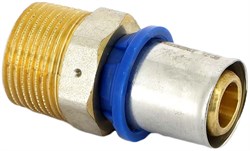 Муфта пресс Emmeti НР 16 х 1/2" - фото 75226 Муфта пресс Emmeti НР 16 х 1/2" - фото 75226