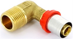 Угольник пресс Tiemme НР 20 х 1/2" - фото 76048 Угольник пресс Tiemme НР 20 х 1/2" - фото 76048