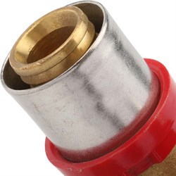 Водорозетка 2-х плоскостная пресс (Н=53 mm) Tiemme 16 х 1/2" - фото 76099