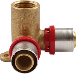 Водорозетка 2-х плоскостная пресс (Н=53 mm) Tiemme 20 х 1/2" - фото 76102