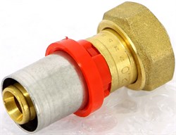 Муфта пресс Tiemme с накидной гайкой ВР и прокладкой О - ring 16 х 1/2" - фото 76258 Муфта пресс Tiemme с накидной гайкой ВР и прокладкой О - ring 16 х 1/2" - фото 76258