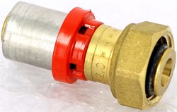 Муфта пресс Tiemme с накидной гайкой ВР и прокладкой О - ring 16 х 1/2" - фото 76259 Муфта пресс Tiemme с накидной гайкой ВР и прокладкой О - ring 16 х 1/2" - фото 76259