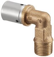 Угольник-переход пресс Oventrop Cofit P НР 26 х 3.0 мм х R 1" - фото 76315