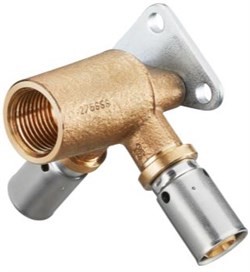 Угольник с креплением пресс Oventrop Cofit P 16 х 16 мм х Rp 1/2" - фото 76406