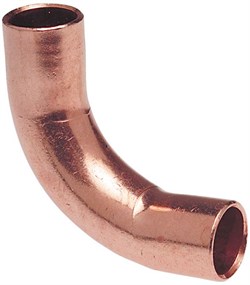 Отвод медный для кондиционирования 90° двухраструбный 1 3/8" - фото 76644
