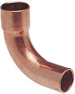 Отвод медный для кондиционирования 90° MF однораструбный 7/8" - фото 76655