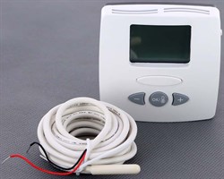 Термостат комнатный электронный с цифровым табло Watts WFHT-LCD 24В - фото 77470