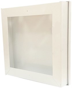 Шкаф пожарный белый ФАЭКС для УВП без задней стенки - фото 78093