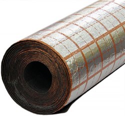 Рулон теплоизоляционный Energoflex Energofloor Compact  с покрытием алюминиевая фольга 3мм х 1м х 30м - фото 78370