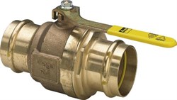 Кран шаровый газовый Viega Profipress G пресс, для медных труб, 28 - фото 78509
