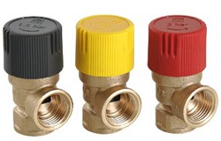 Клапан предохранительный Valtec Вр 1/2" х 6 бар, пружинный, с фикс настройкой - фото 78523