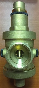 Редуктор давления Uni-fitt 1", под аксиальный манометр, латунный - фото 78685 Редуктор давления Uni-fitt 1", под аксиальный манометр, латунный - фото 78685