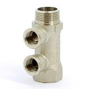 Коллектор Tiemme 3/4&quot;х1/2&quot; ВР никелированный 3/4&quot;х4вых серия 1932