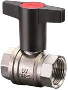 Кран шаровый Oventrop Optibal ВВ (бабочка, пластик) 1 1/2"