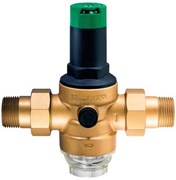Редуктор давления воды Honeywell 1 1/4", с фильтром для холодной воды, под аксиальный манометр