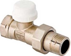 Клапан термостатический Valtec 1/2" Вр-Нр прямой, пропускн. способн. 1.2 м3/час