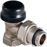 Клапан термостатический Valtec 3/4" угловой, с предварительной настройкой
