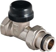 Клапан термостатический Valtec 1/2" прямой, с предварительной настройкой