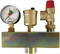 Группа безопасности котла Watts KSG KSG 15, до 50 кВт, сталь, с клапаном 1.5 бар