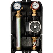 Насосная группа Stout с прямым контуром 1 с насосом Grundfos UPSO 25-65 в теплоизоляции, 35kW[DTм10°]