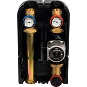 Насосная группа Stout с прямым контуром 1 1/4" с насосом Grundfos UPSO 32-65 в теплоизоляции DN 32, 42kW[DT 10°]
