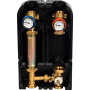 Насосная группа Stout с 3-х ходовым приводным смесителем 1" без насоса, 29 kW [DT 10°]