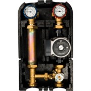 Насосная группа Stout с 3-х ходовым приводным смесителем 1" с насосом Grundfos UPSO 25-65, 29 kW[DT 10°]