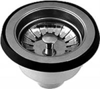 Выпуск для мойки Bonomini 1 1/2" с нержавеющей решеткой D=70мм (1971LX64B0)
