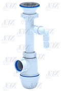 Сифон для раковины с носиком Ани Пласт 1 1/2" x 40 (C0300)