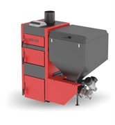 Котел твердотопливный Metal-Fach SOKOL SMART BIO 30