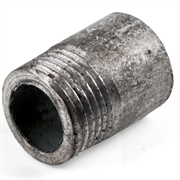 Резьба стальная оцинкованная 2 1/2" (Ду 65) L=57мм ГОСТ 3262-75 КАЗ