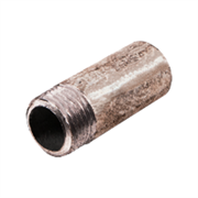 Резьба стальная удлиненная оцинкованная 1 1/2" (Ду 40) L=60мм ГОСТ 3262-75 КАЗ