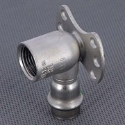 Водорозетка пресс для труб из нержавеющей стали Viega 15 x 1/2"